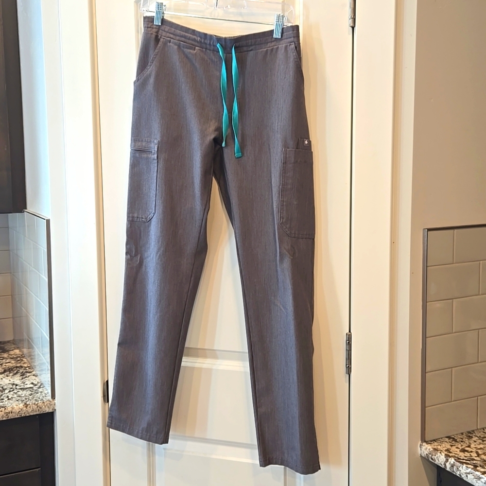 S Graphite FIGS Yola Scrub Pants